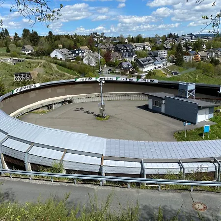 Ferienwohnung Bergpanorama - Balkon Geschirrspuler Smart Tv Apartment Winterberg